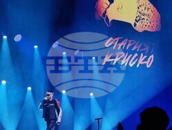 Концерт на Криско в зала „Арена 8888 София“, снимка – Даниел Димитров/БТА