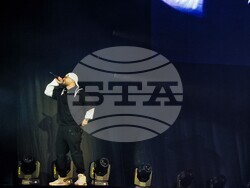 Концерт на Криско в зала „Арена 8888 София“, снимка – Даниел Димитров/БТА