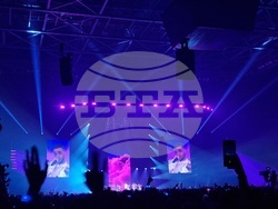 Концерт на Криско в зала „Арена 8888 София“, снимка – Даниел Димитров/БТА