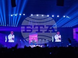 Концерт на Криско в зала „Арена 8888 София“, снимка – Даниел Димитров/БТА