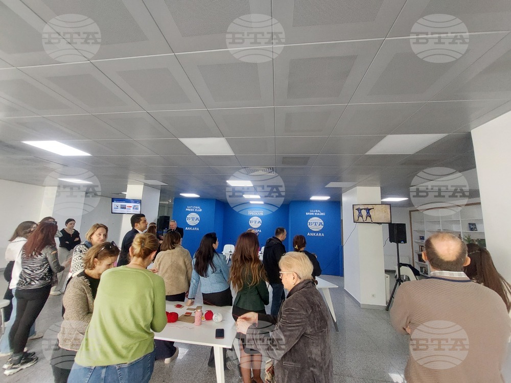 Турция - Национален пресклуб на БТА Анкара - работилница за мартеници