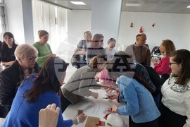 Турция - Национален пресклуб на БТА Анкара - работилница за мартеници