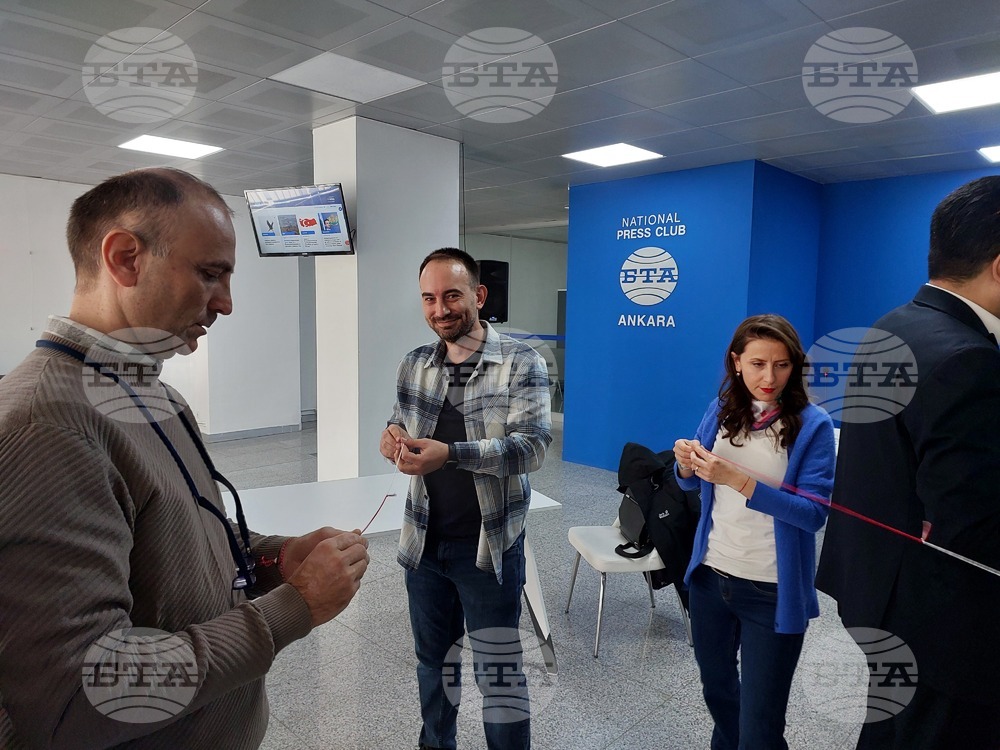Турция - Национален пресклуб на БТА Анкара - работилница за мартеници