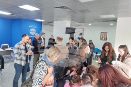 Турция - Национален пресклуб на БТА Анкара - работилница за мартеници