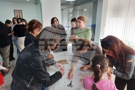 Турция - Национален пресклуб на БТА Анкара - работилница за мартеници