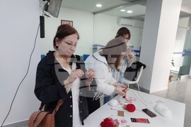 Турция - Национален пресклуб на БТА Анкара - работилница за мартеници