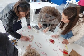 Турция - Национален пресклуб на БТА Анкара - работилница за мартеници