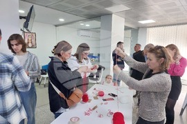 Турция - Национален пресклуб на БТА Анкара - работилница за мартеници