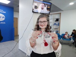 Турция - Национален пресклуб на БТА Анкара - работилница за мартеници