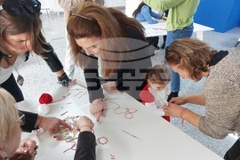 Турция - Национален пресклуб на БТА Анкара - работилница за мартеници