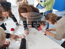 Турция - Национален пресклуб на БТА Анкара - работилница за мартеници