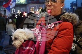 Сърбия - Ниш - блокада