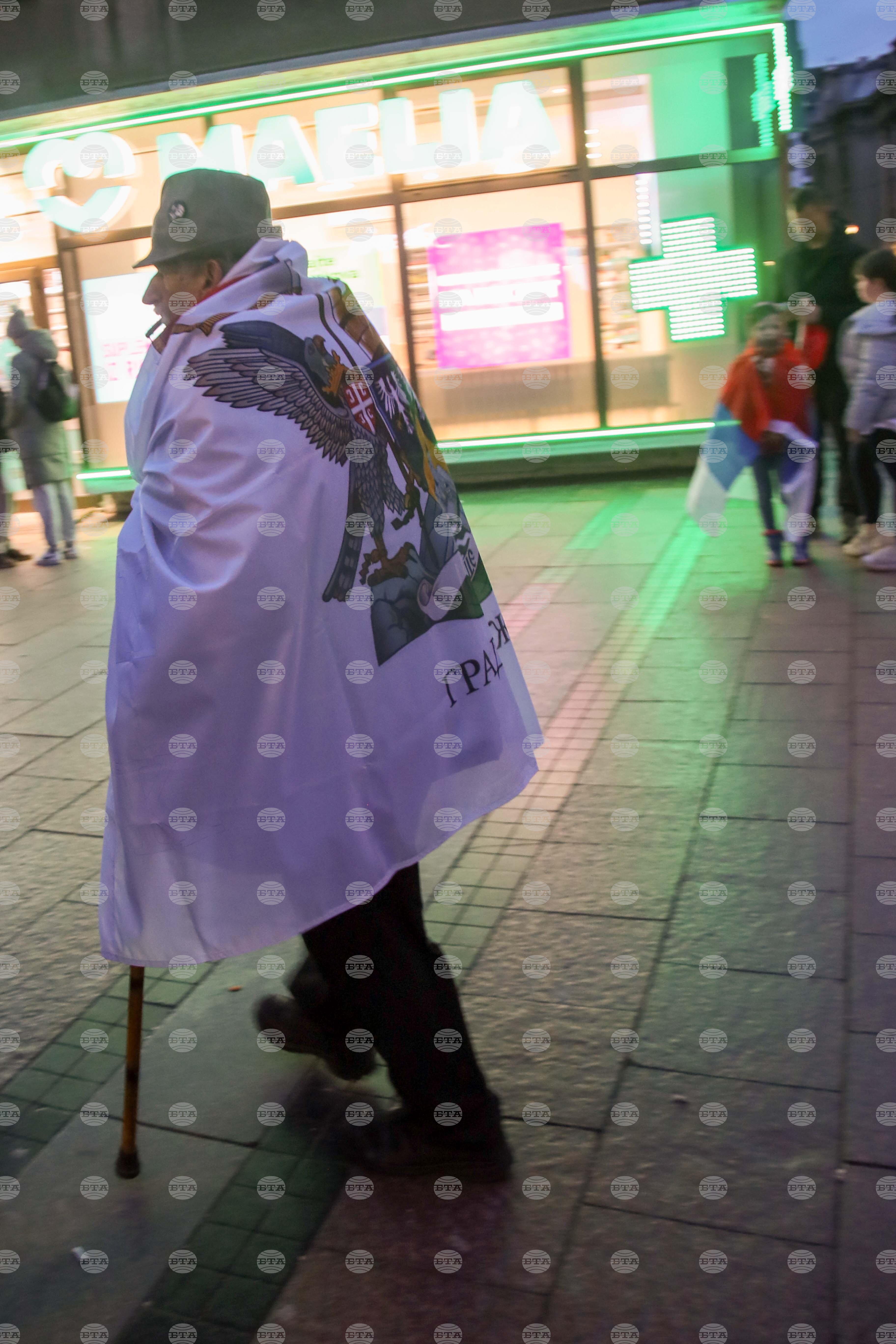 Сърбия - Ниш - блокада