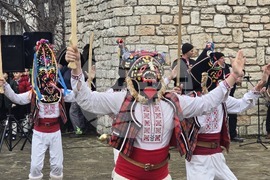 Добрич - Сирни Заговезни - кукери - народни танци