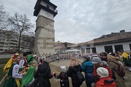 Добрич - Сирни Заговезни - кукери - народни танци