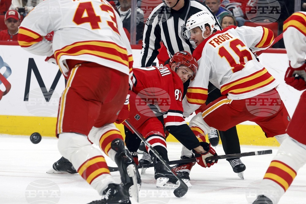 Flames Hurricanes Hockey