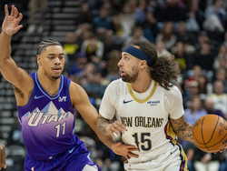 Pelicans Jazz Basketball