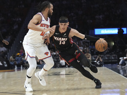 Knicks Heat Basketball