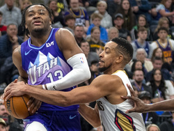 Pelicans Jazz Basketball