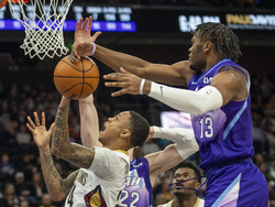 Pelicans Jazz Basketball