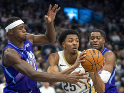 Pelicans Jazz Basketball