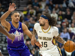 Pelicans Jazz Basketball