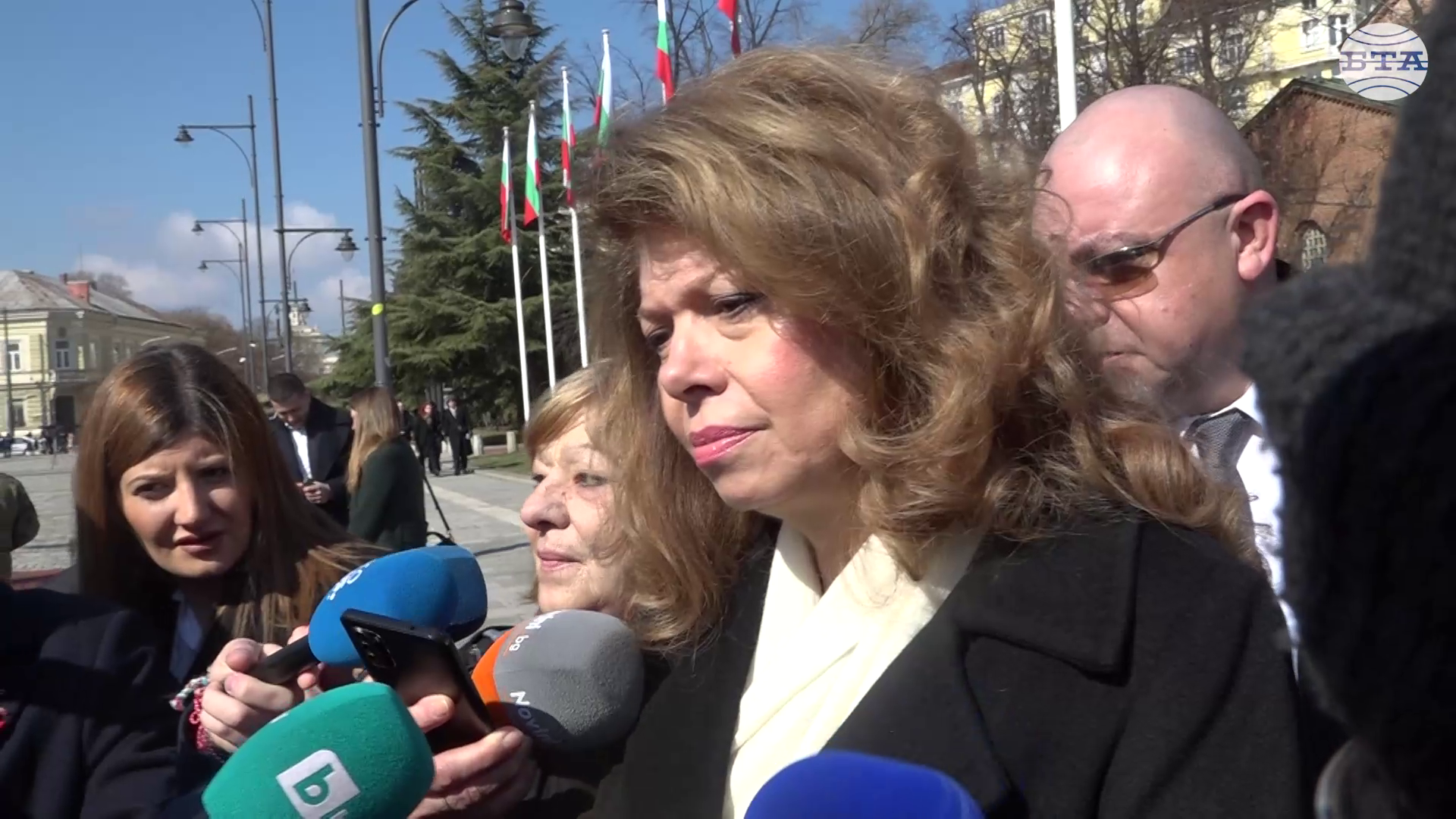 За мен това е най-светлата дата, защото Трети март е възкресението на един народ и една държава, каза Илияна Йотова За мен това е най-светлата дата, защото Трети март е възкресението на един народ и една държава, каза Илияна Йотова