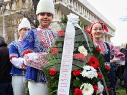 Бургас - Паметник на загиналите в Руско-турската освободителна война - почит