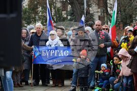Бургас - Паметник на загиналите в Руско-турската освободителна война - почит