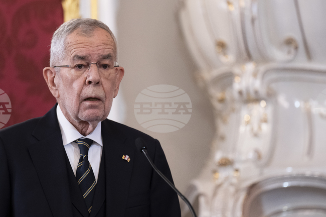 Аудиенция на австрийския президент Ван дер Белен при японския император Нарухито 