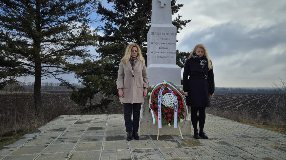 Община Добричка сведе глави пред Братската могила край село Паскалево по повод 147 години от Освобождението на България