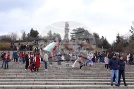 Панагюрище - Трети март - 110-метрово национално знаме