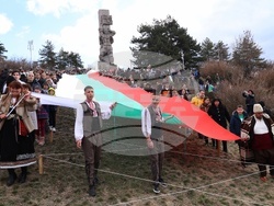 Панагюрище - Трети март - 110-метрово национално знаме