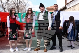 Панагюрище - Трети март - 110-метрово национално знаме