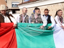 Панагюрище - Трети март - 110-метрово национално знаме