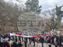 Ямбол - връх Бакаджик - честване на националния празник на България