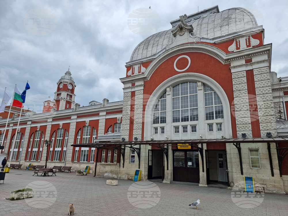 Варна - Железопътна гара - 100-годишнина