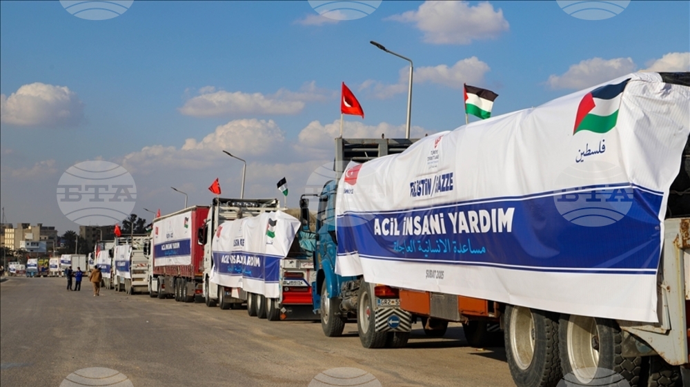 АА: Турция осъди решението на Израел да спре достъпа на хуманитарна помощ до Газа