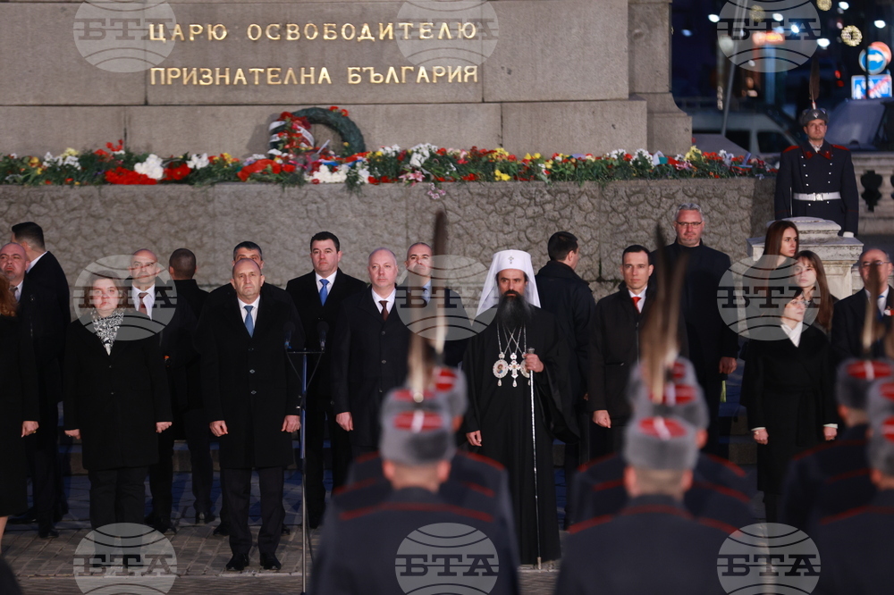 Национален празник на Република България - тържествена заря-проверка