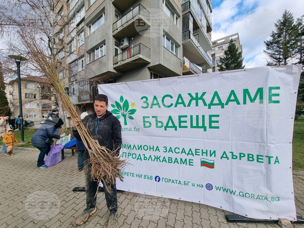 В Сливен ще бъдат раздадени 15 хиляди дръвчета от националната кампания на „Гората.бг“