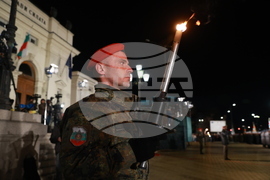 Национален празник на Република България - тържествена заря-проверка