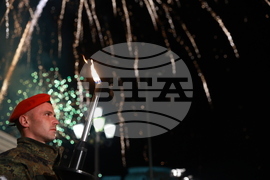 Национален празник на Република България - тържествена заря-проверка