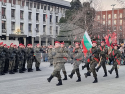 Плевен - тържествена заря-проверка - 3 март