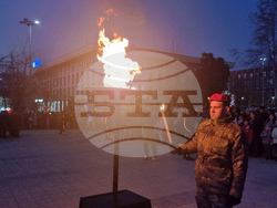 Плевен - тържествена заря-проверка - 3 март