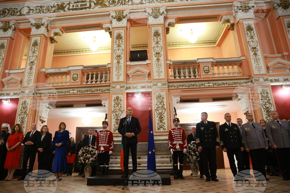 Централен военен клуб - Румен Радев - официален прием по случай Националния празник 3 март