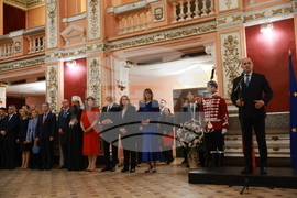 Централен военен клуб - Румен Радев - официален прием по случай Националния празник 3 март