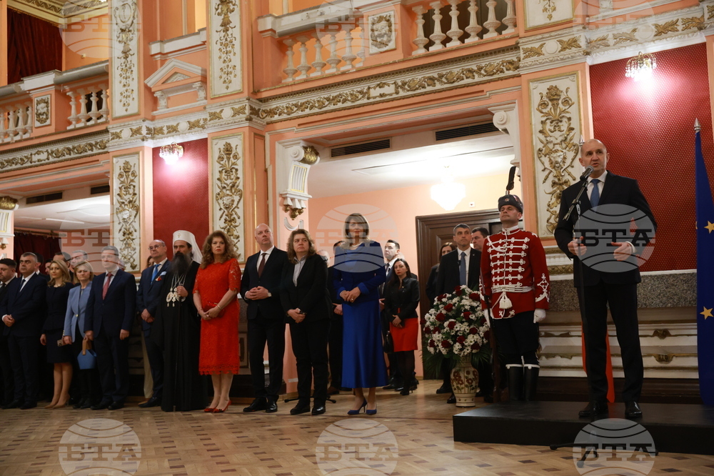 Централен военен клуб - Румен Радев - официален прием по случай Националния празник 3 март