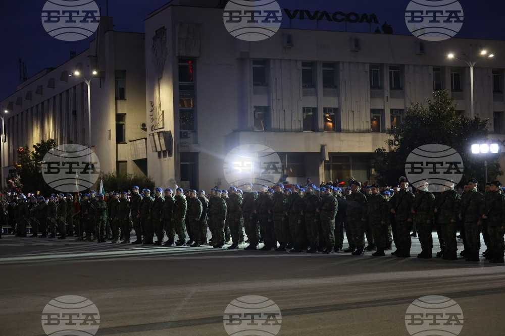 Пловдив - тържествена заря-проверка