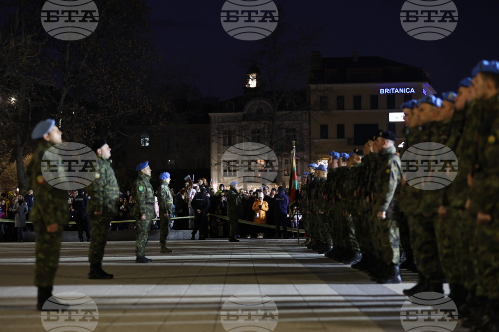 Пловдив - тържествена заря-проверка