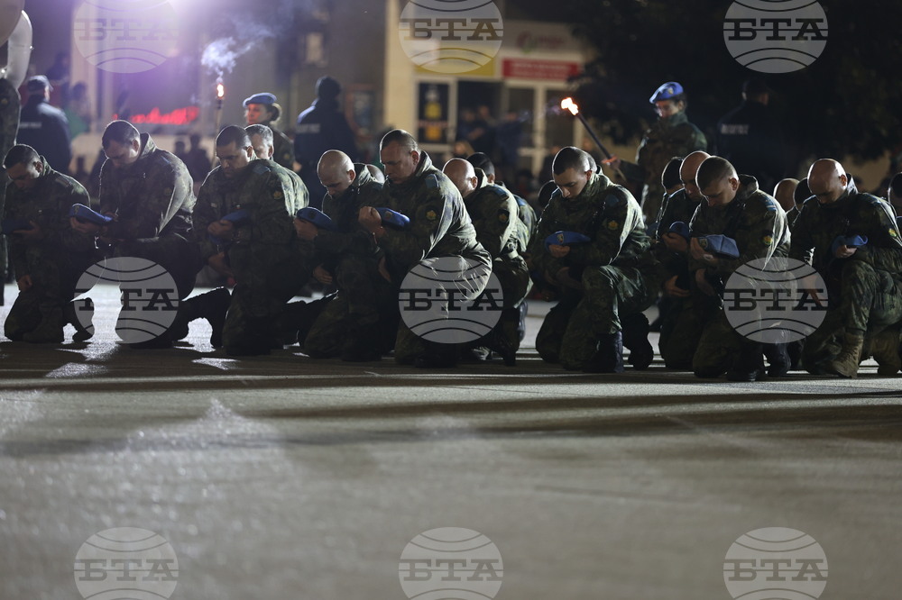 Пловдив - тържествена заря-проверка